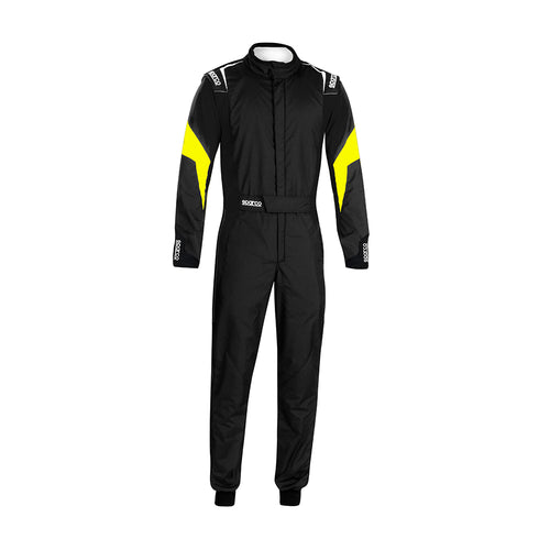 Sparco Competition Racesuit Black Yellow