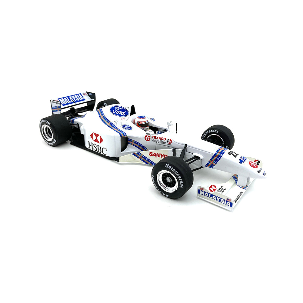 Miniature F1 Stewart Ford SF1 #22 Barrichello 1997 - Minichamps 1/18 - Excellent état - Collection