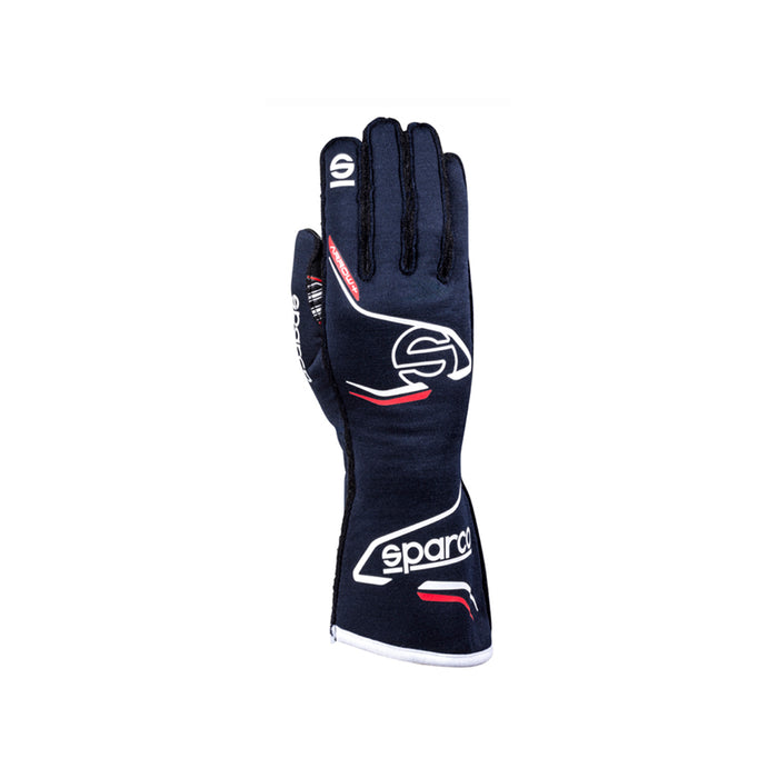 Sparco Arrow Race Glove Navy Blue Red