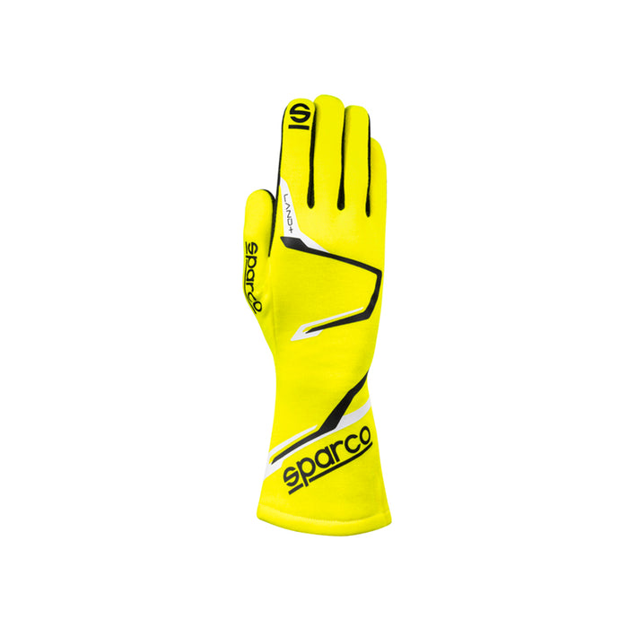 Sparco Land + Race Glove Fluo Yellow
