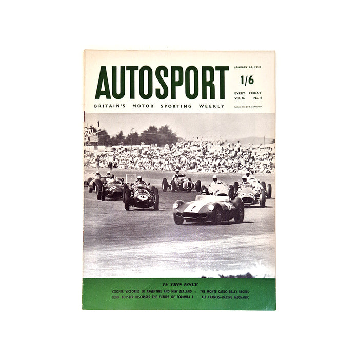 Autosport 24th January 1958 Magazine