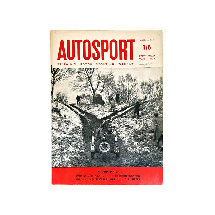 Autosport 14th March 1958 Magazine