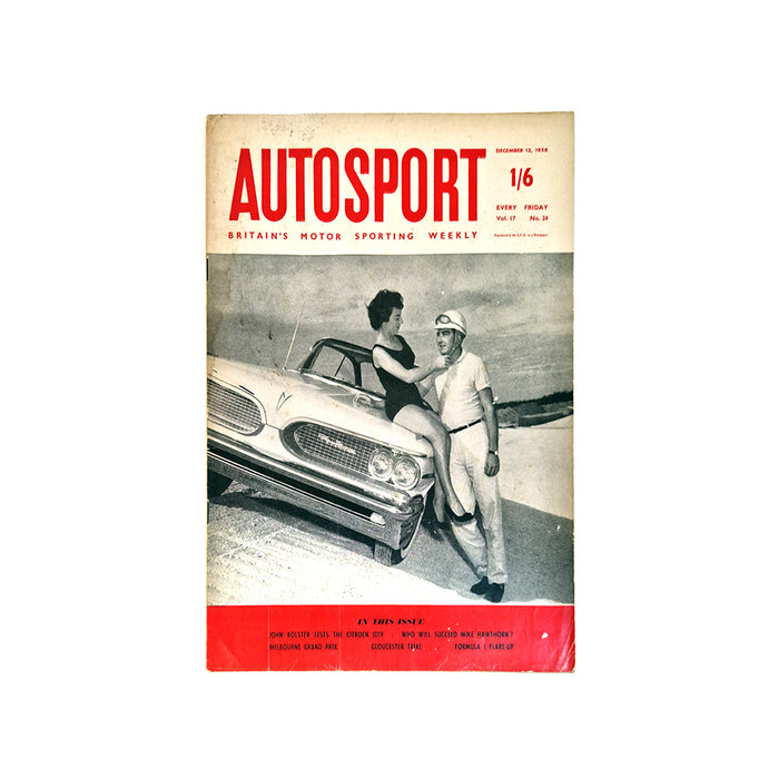 Autosport 12th December 1958 Magazine