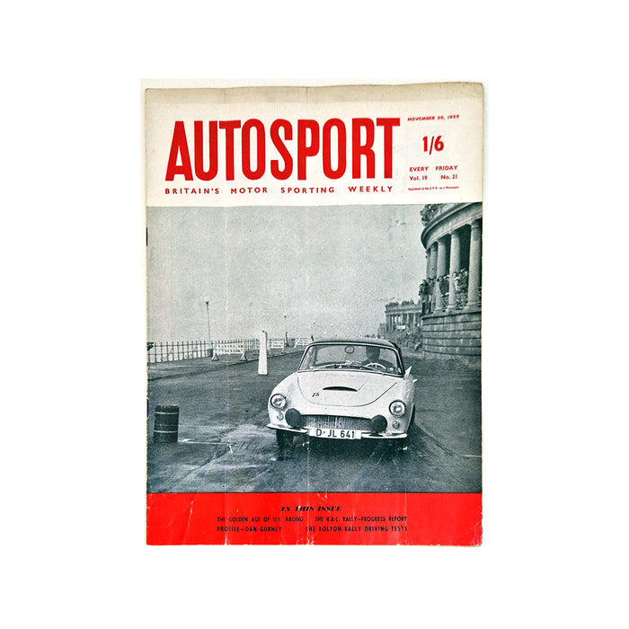 Autosport 20th November 1959 Magazine