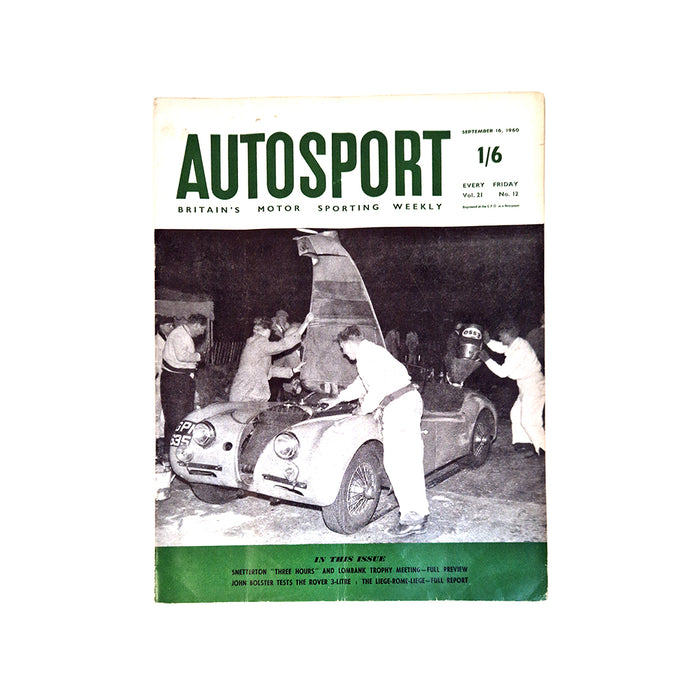 Autosport 16th September 1960 Magazine