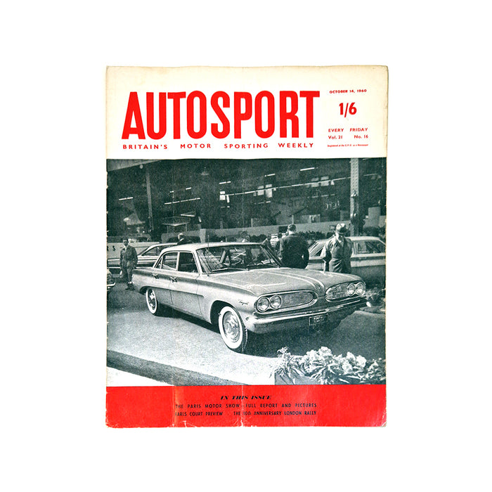 Autosport 14th October 1960 Magazine