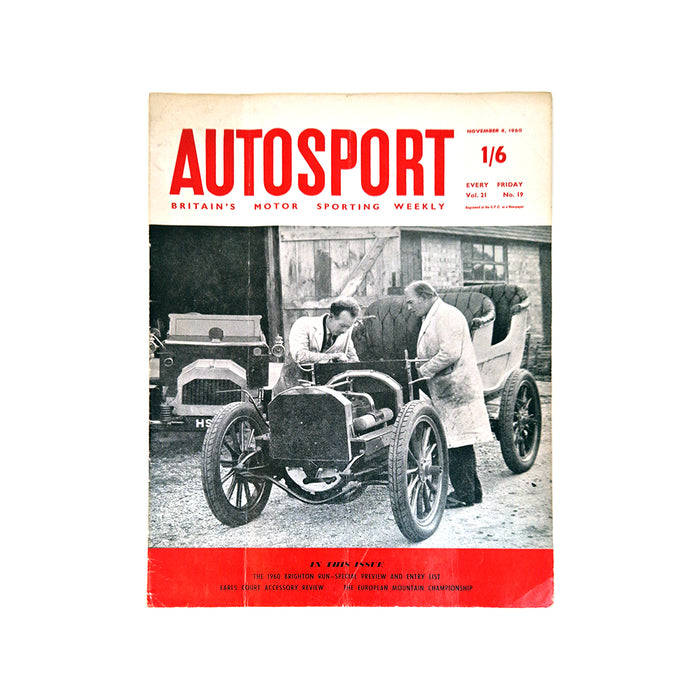 Autosport 4th November 1960 Magazine