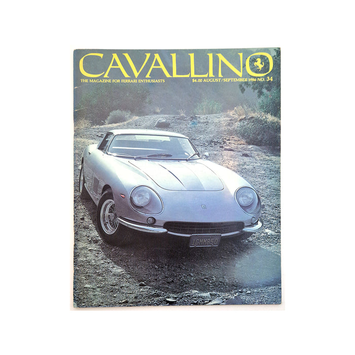 Cavallino #34 August/September 1986 Magazine