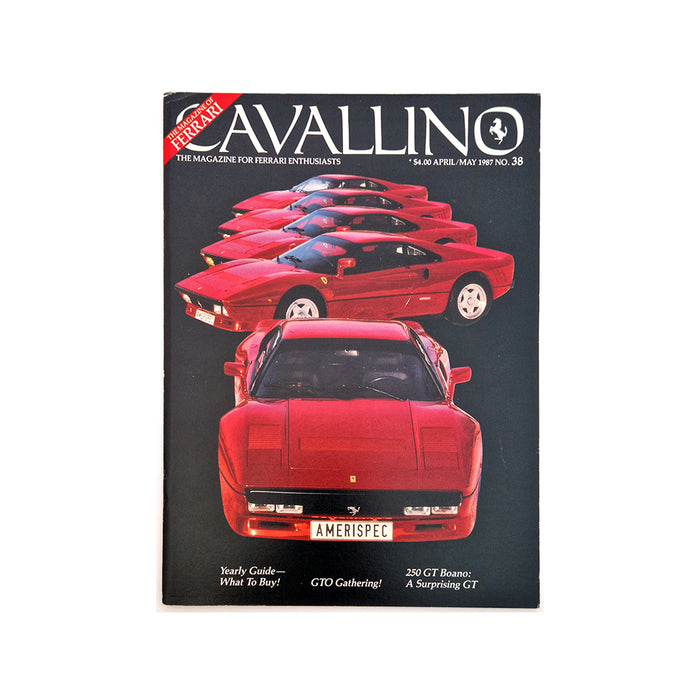 Cavallino #38 April/May 1987 Magazine