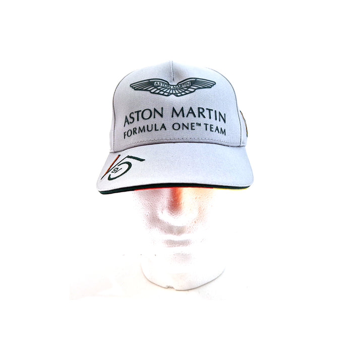 Aston Martin F1 2021 Vettel Cap Grey REDUCED