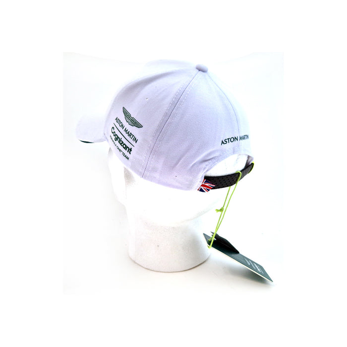 Aston Martin F1 2022 Vettel Cap White REDUCED