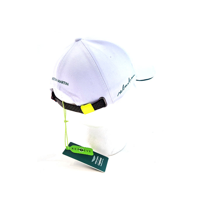 Aston Martin F1 2022 Vettel Cap White REDUCED