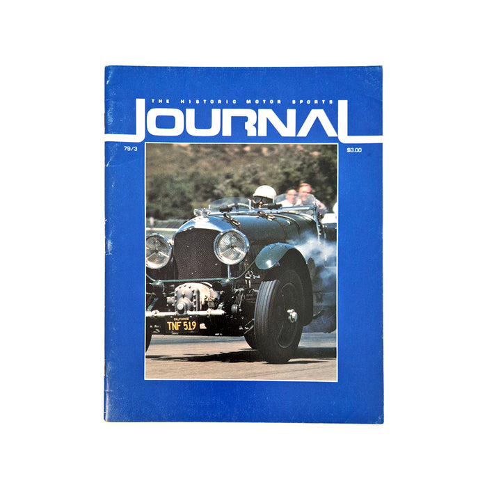 The Historic Motor Sports Journal 1979/3 Magazine