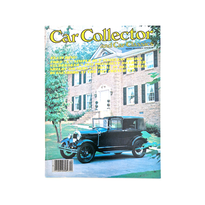 Car Collector and Car Classics December 1979 Magazine