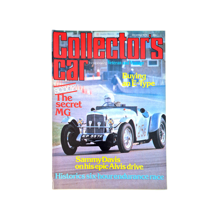 Collector's Car December 1979 Magazine