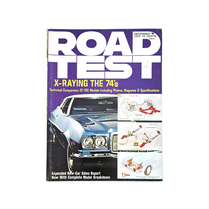 Road Test December 1973 Magazine