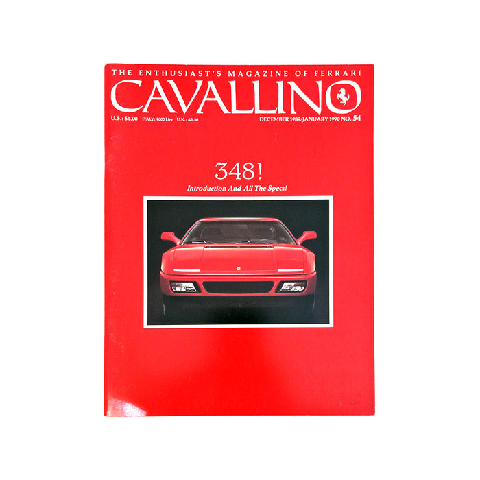 Cavallino #54 December 1989/January 1990 Magazine