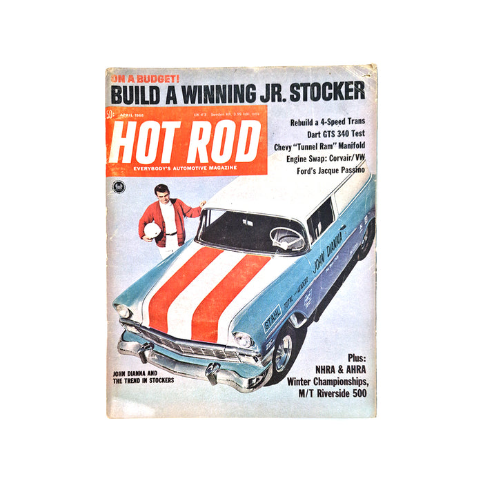 Hot Rod April 1968 Magazine