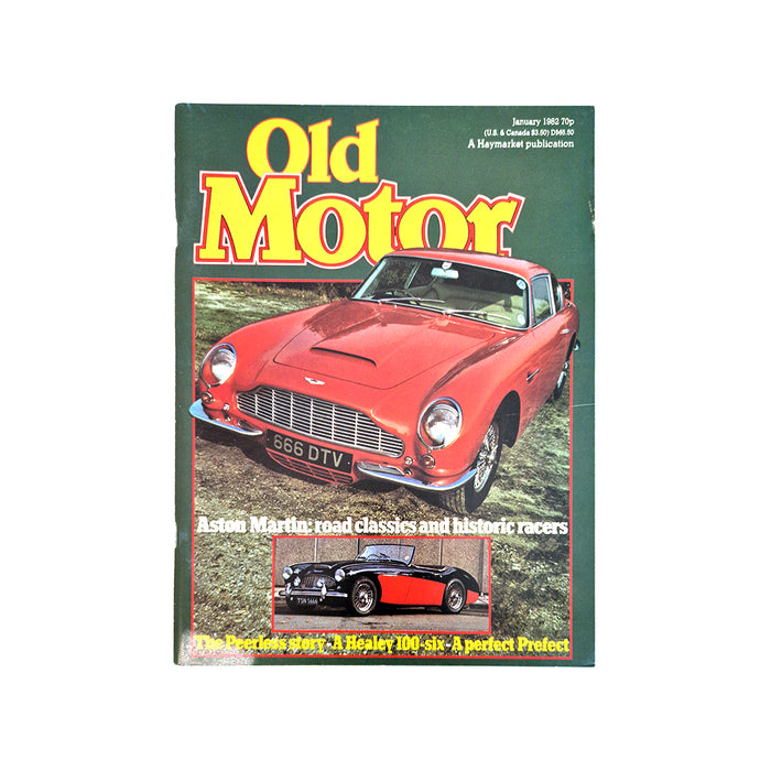 Old Motor January 1982 Magazine