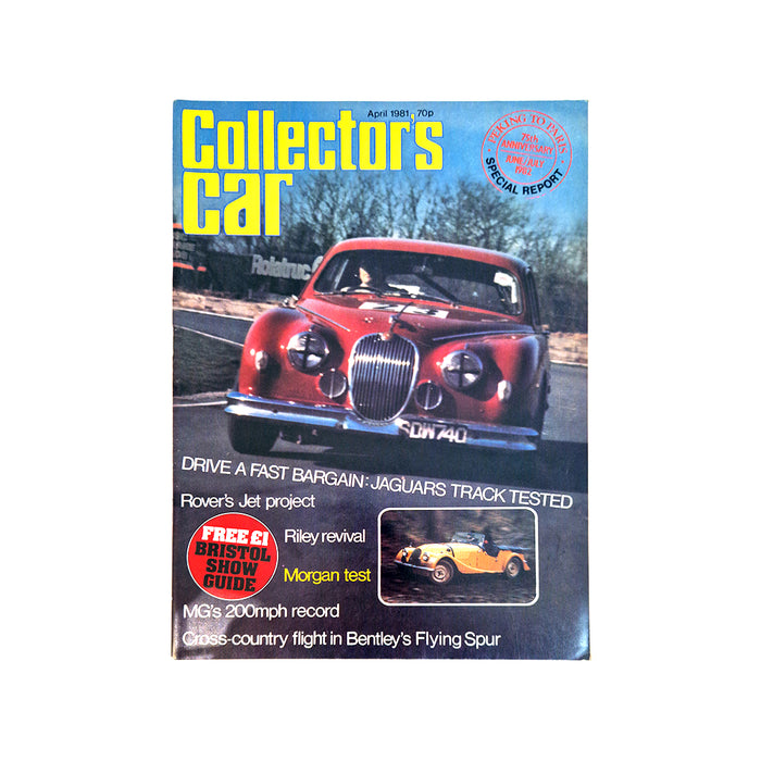 Collector's Car April 1981 Magazine