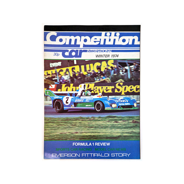 Competition Car International Winter 1974 Magazine