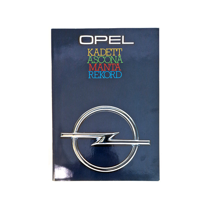 Opel Sales Brochure