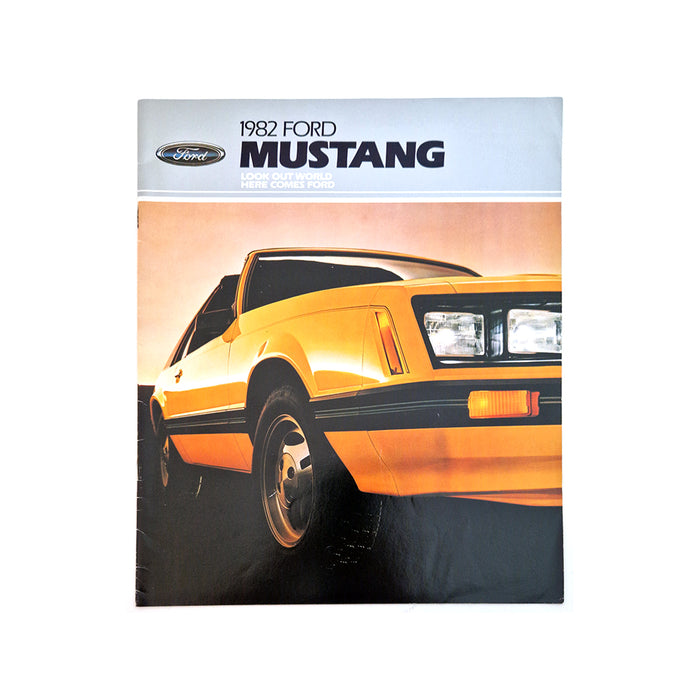 Ford Mustang Sales Brochure