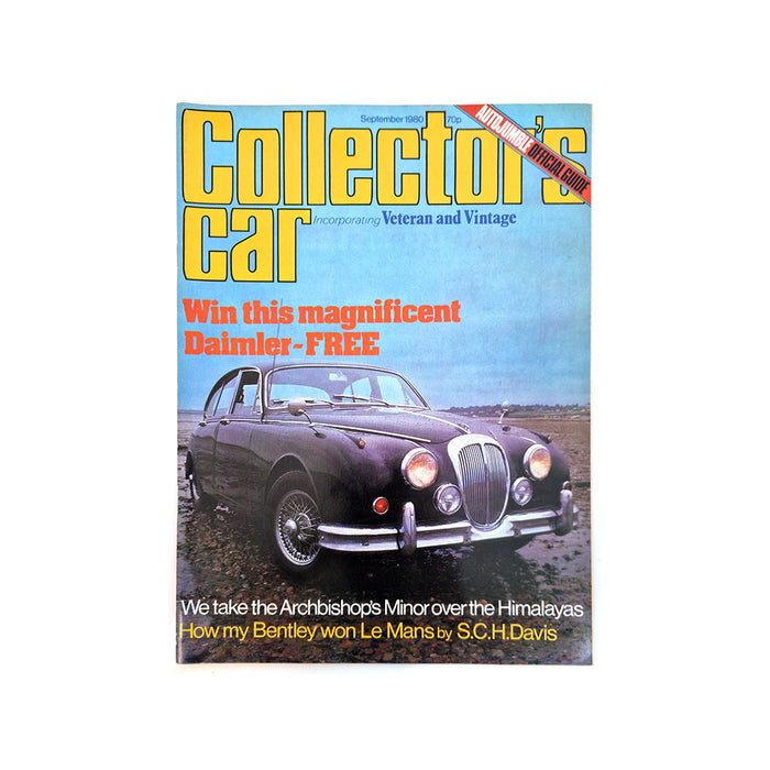 Collector's Car September 1980 Magazine