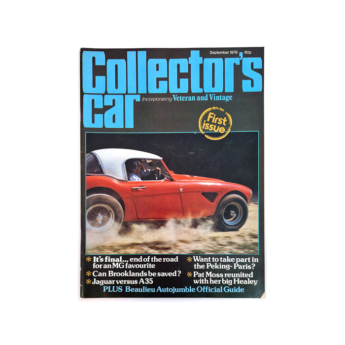 Collector's Car September 1979 Magazine