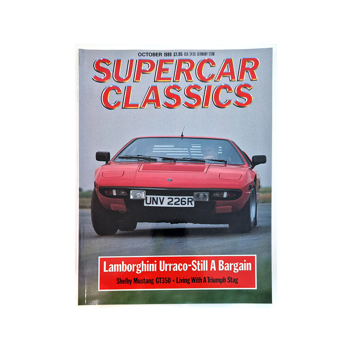 Supercar Classics October 1989 Magazine