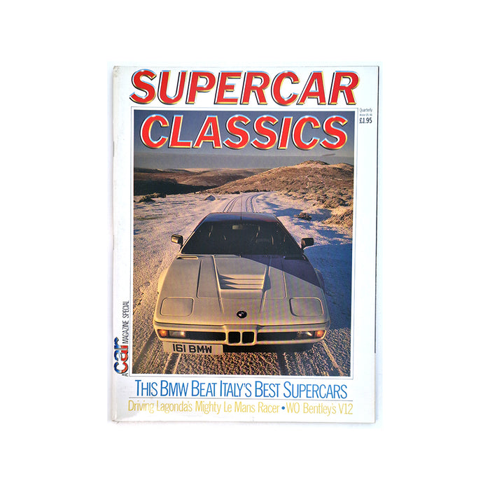 Supercar Classics Winter 85/86 Magazine