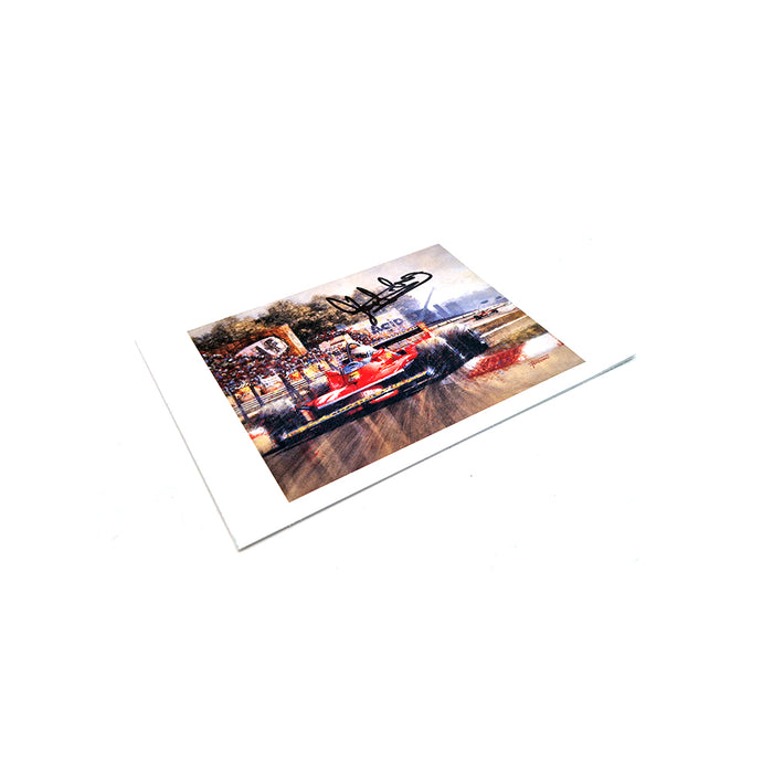 Jody Scheckter Signed Greeting Card MEMP 037