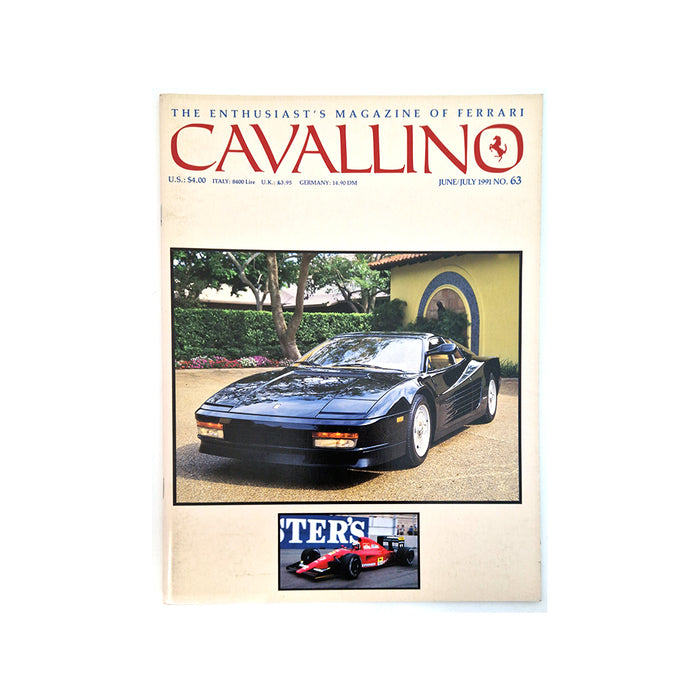 Cavallino #63 June/July 1991 Magazine