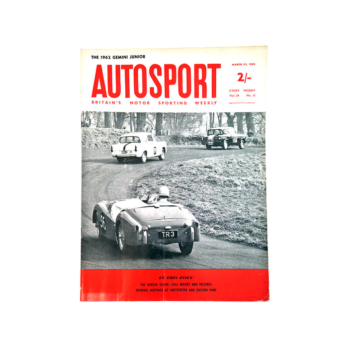 Autosport 23rd March 1962 Magazine