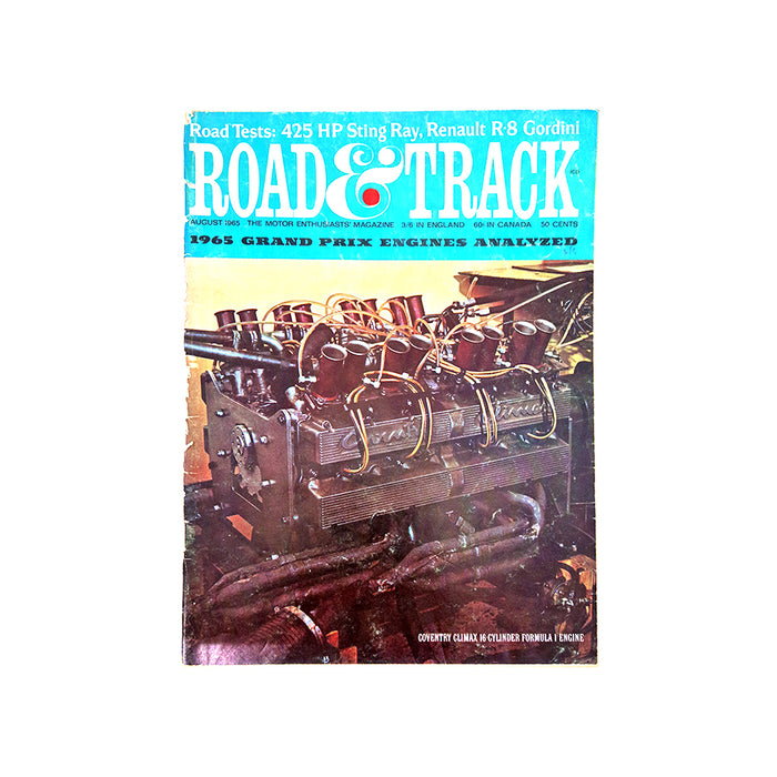 Road & Track August 1965 Magazine