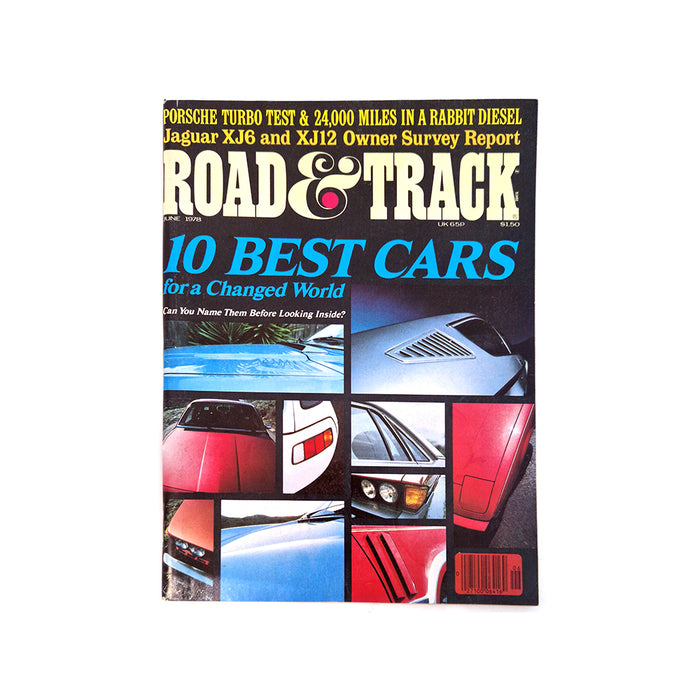 Road & Track June 1978 Magazine