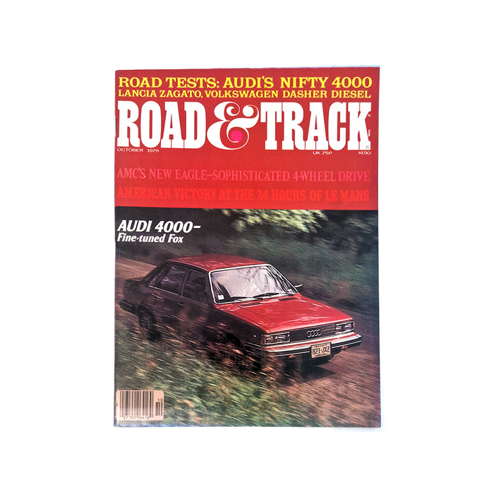 Road & Track October 1979 Magazine