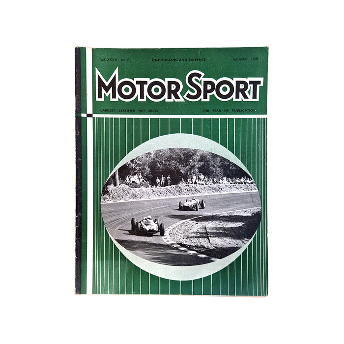 Motor Sport September 1960 Magazine