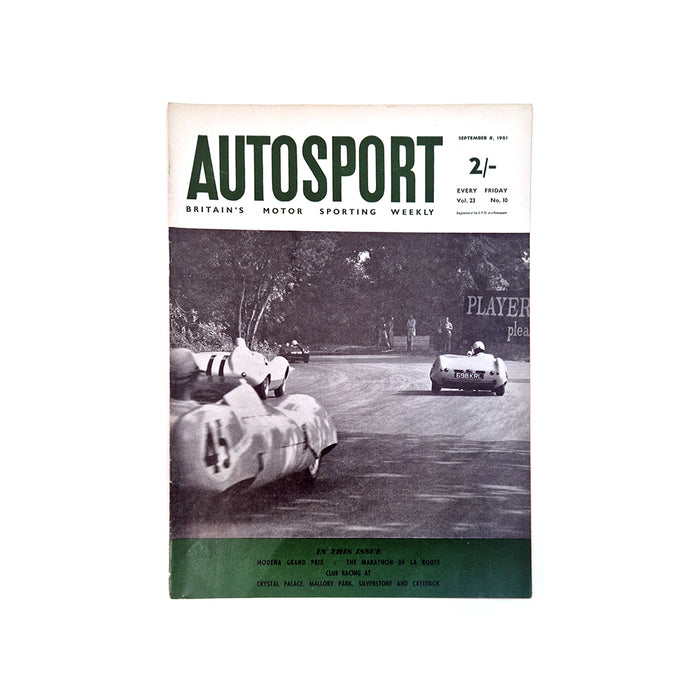 Autosport 8th September 1961 Magazine