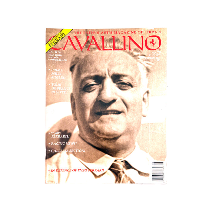 Cavallino #70 August/September 1993 Magazine