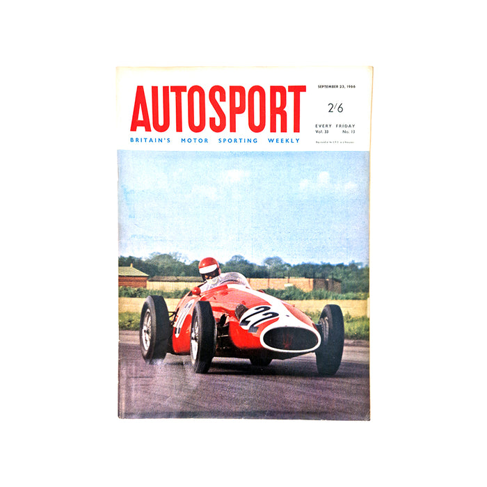 Autosport 23rd September 1966 Magazine