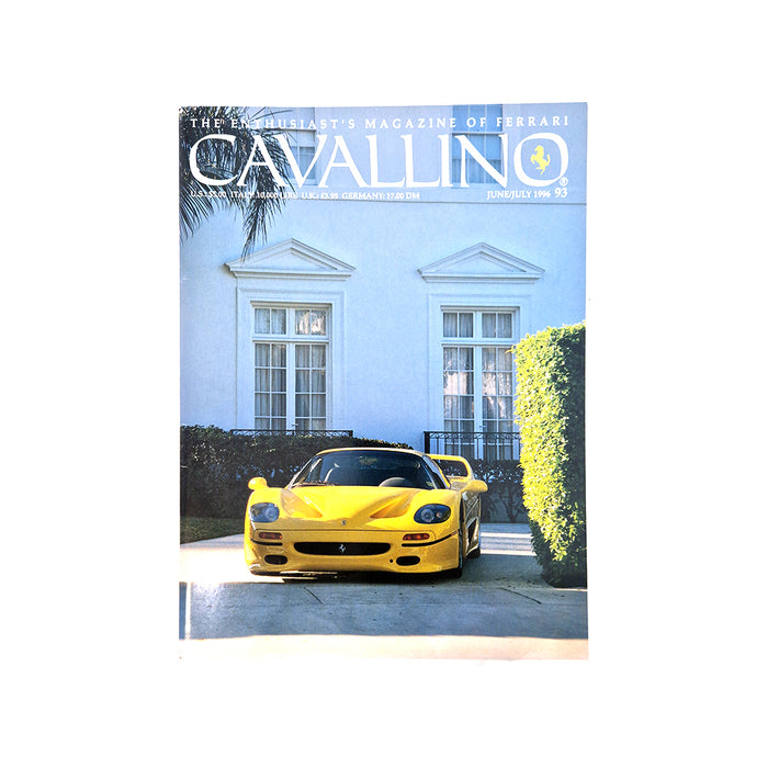 Cavallino #93 June July 1996 Magazine