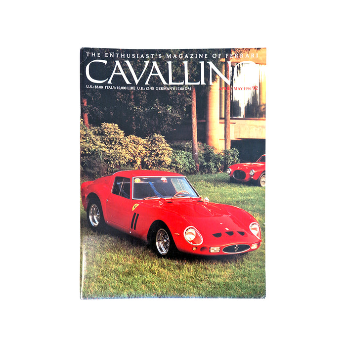 Cavallino #92 April/May 1996 Magazine