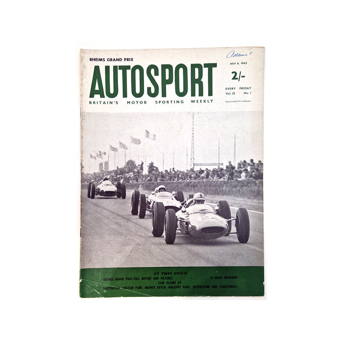 Autosport 6th July 1962 Magazine