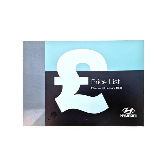 Hyundai Lantra Estate Sales Brochure