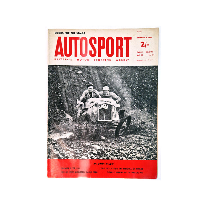 Autosport 6th December 1963 Magazine