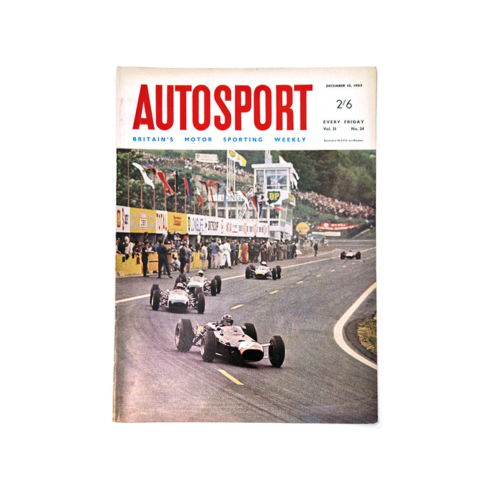 Autosport 10th December 1965 Magazine