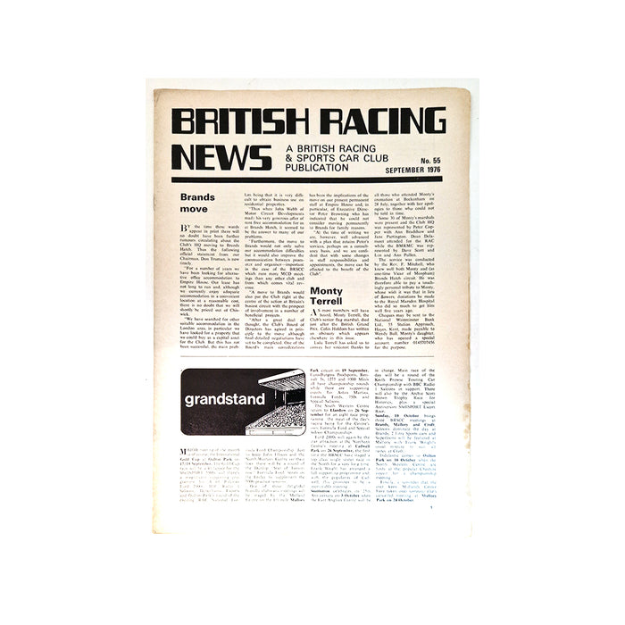 British Racing News 1976 - 1978 Magazines