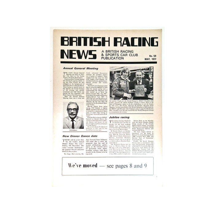 British Racing News 1976 - 1978 Magazines