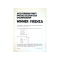 Blydenstein Tuned Vauxhall Firenza Brochure